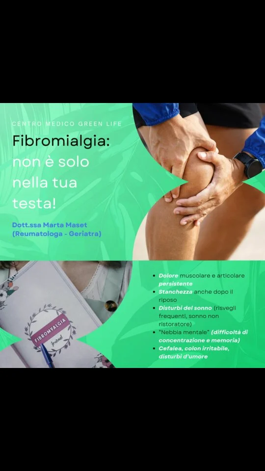 Fibromialgia: non è solo nella tua testa!

Riconoscere una malattia invisibile

La fibromialgia è una sindrome cronica caratterizzata da dolore muscoloscheletrico diffuso, stanchezza persistente, disturbi del sonno e difficoltà cognitive. Per anni, questa condizione è stata sottovalutata o interpretata erroneamente, portando molte persone a sentirsi non credute o fraintese. Oggi, grazie ai progressi della reumatologia e della medicina multidisciplinare, sappiamo che la fibromialgia è una condizione reale, complessa e gestibile.

🧠 Sintomi: quando il dolore non ha una causa evidente

Chi soffre di fibromialgia avverte dolore in diverse parti del corpo senza che ci sia un'infiammazione visibile o un danno articolare specifico. I sintomi più comuni includono:

Dolore muscolare e articolare persistente
Stanchezza anche dopo il riposo
Disturbi del sonno (risvegli frequenti, sonno non ristoratore)
“Nebbia mentale” (difficoltà di concentrazione e memoria)
Cefalea, colon irritabile, disturbi d’umore

🧪 Come si arriva alla diagnosi?

Non esiste un esame specifico per la fibromialgia. La diagnosi è clinica, cioè si basa sull’insieme dei sintomi e sull’esclusione di altre malattie con manifestazioni simili (come artrite reumatoide, lupus, ipotiroidismo).

Il reumatologo ha un ruolo centrale nel riconoscere questa sindrome e nel guidare il percorso diagnostico, evitando inutili esami o trattamenti non mirati. In collaborazione con il Curante si può delineare un set di esami basilari (es. PCR, fattore reumatoide, funzione tiroidea...) per inquadrare la situazione, spesso senza ricorrere a indagini strumentali superflue e costose. 

🧩 Un approccio integrato alla cura

La fibromialgia richiede una gestione personalizzata e multidisciplinare. Non esiste una cura definitiva, ma molti pazienti trovano beneficio da una combinazione di:

Farmaci mirati (modulatori del dolore, antidepressivi specifici, miorilassanti)
Attività fisica regolare e adattata (es. cammino, nuoto, stretching dolce)
Supporto psicologico per la gestione dello stress e del dolore cronico
Educazione del paziente, fondamentale per comprendere la malattia e viverla con maggiore consapevolezza

#fibromialgia