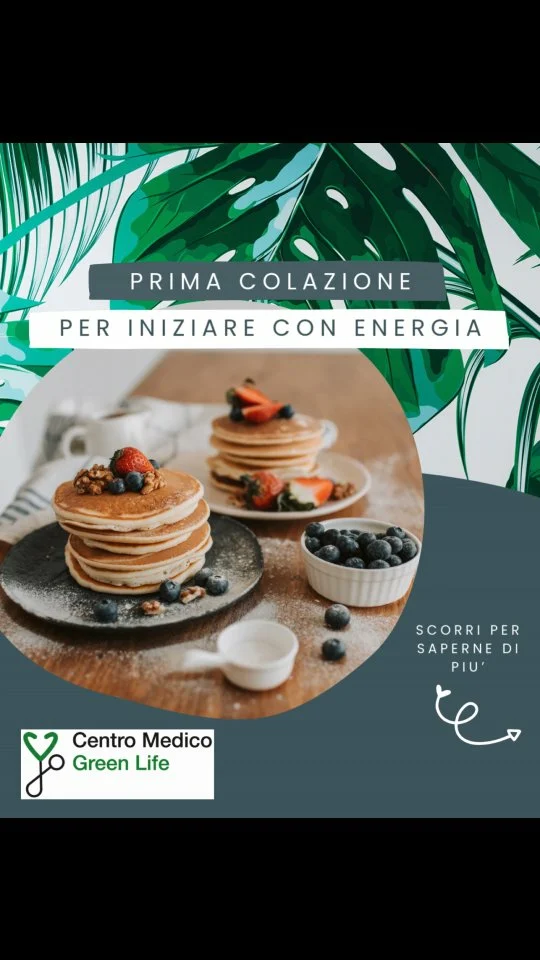 "Una buona prima colazione è importante per iniziare bene la giornata, con energia e senza arrivare affamati ai pasti principali. 🥞🥣🥐🍳

Le evidenze dimostrano che chi consuma questo prezioso pasto presenta un mantenimento del corretto peso, delle migliori performance cognitive, un minor rischio di diabete e di malattie cardiovascolari.⚖️🧠🤒🫀

Ma cosa mangiare? 🤔💭

Una porzione a scelta tra pane, fette biscottate (meglio se integrali) una fetta di torta fatta in casa, cereali per la prima colazione... (apporto di carboidrati); latte o yogurt (vaccino, oppure scegliendo delle alternative vegetali, in quest’ultime controllare che siano addizionate di calcio) apportano proteine e calcio; una porzione di frutta fresca (fibra alimentare) e, se non prevista in altri momenti della giornata, una piccola manciata di frutta secca (proteine e grassi). 🍞🥧🥛🐄🍎🍊🍌🥜

La colazione può essere anche salata, ma mi raccomando: no agli affettati o formaggi tutti i giorni, troppo ricchi in sale e grassi saturi ❌🥓🧀🧂.
Alternare con uova, pane e olio, oppure pane e pomodoro o con avocado. ✔️🥚🥖🫒🍅🥑"

@tatianacappellotto Dietista del Centro Medico Green Life 🥗🧑🏻‍⚕️🌱🩺

#centromedico #greenlife #centromedicogreenlife #centromedicogreenlifeconegliano #greenlifeconegliano #tatianacappellottodietista #dietista #dietistaconegliano #colazione #colazionesana #colazioneitaliana☕️ #colazionedolce #colazionesalata #farecolazione #colazionetime #colazionefit #colazionealbar #colazioneacasa #colazioneitaliana #colazionifit #colazione_italia #colazionando #colazioniimportanti #coneglianoveneto #coneglianocentro #coneglianocity #coneglianovaldobbiadene #coneglianopatrimoniounesco #dottssacappellotto #dottssacappellottotatiana